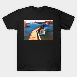 Oil Sketch, Melbourne Docklands T-Shirt